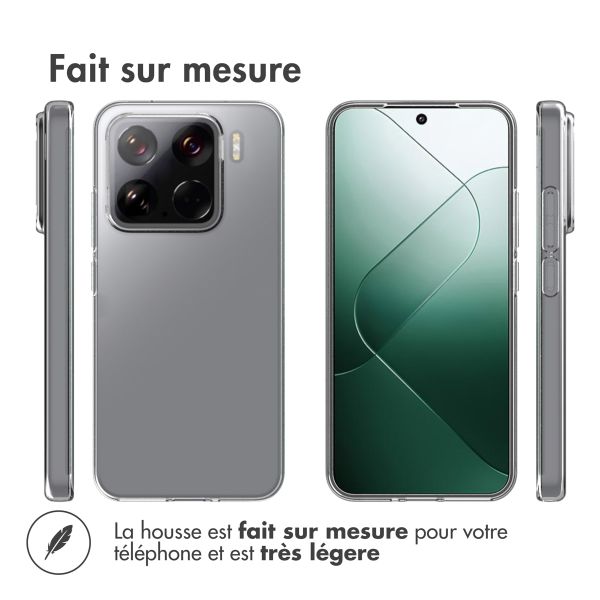 Accezz Coque Clear Xiaomi 15 - Transparent