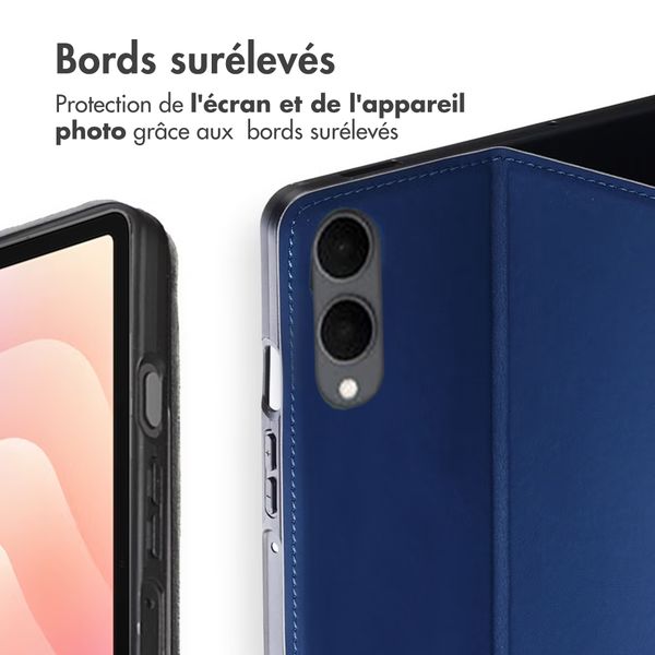 Accezz Coque tablette Classic Samsung Galaxy Tab S11 Ultra - Bleu foncé