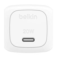 Belkin Belkin ﻿Adaptateur Boost↑Charge™ Compact USB-C - 20 W - Blanc