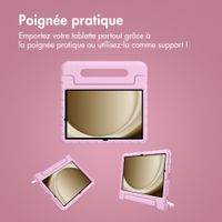 imoshion Coque kidsproof avec poignée Samsung Galaxy Tab A11 Plus / A9 Plus - Rose clair
