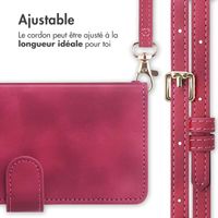 imoshion Etui de téléphone portefeuille avec cordon Samsung Galaxy S23 - Rouge