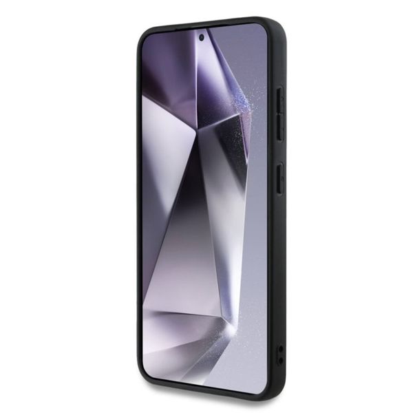 Guess Coque 4G Metal Logo Backcover Samsung Galaxy S25 - Noir