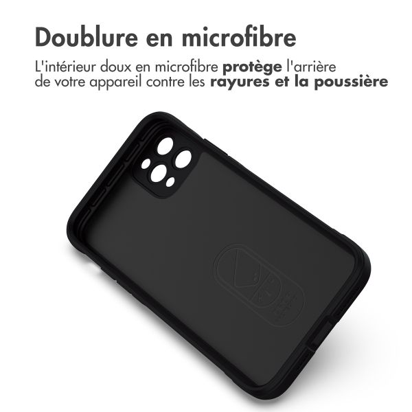 imoshion Coque arrière EasyGrip iPhone 11 Pro Max - Noir