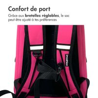 imoshion Sac à dos Hermétique et Étanche 20L - Grand - Rose vif