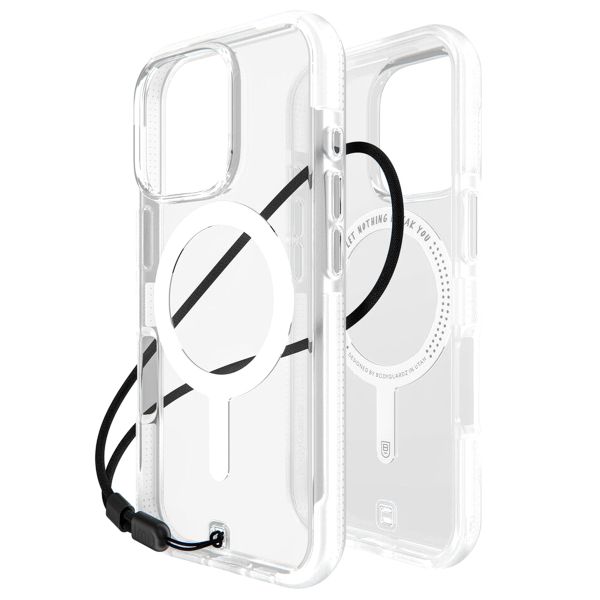 BodyGuardz Coque Ace Pro MagSafe Apple iPhone 16 Pro - Clear / White