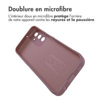 imoshion Coque arrière EasyGrip Samsung Galaxy A15 (5G/4G) - Violet