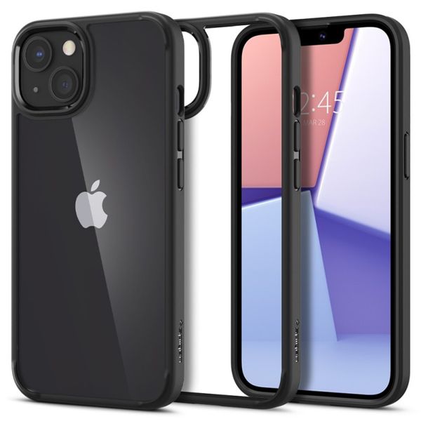 Spigen Coque Ultra Hybrid iPhone 13 - Noir