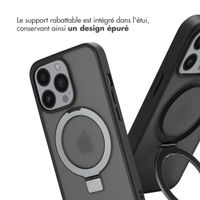 Accezz Coque Ring Stand avec MagSafe Apple iPhone 13 Pro - Noir