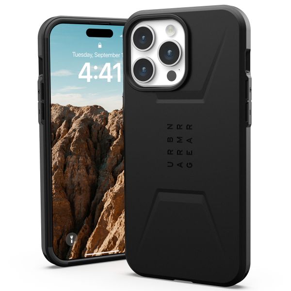 UAG Coque Civilian MagSafe Apple iPhone 15 Pro Max - Noir