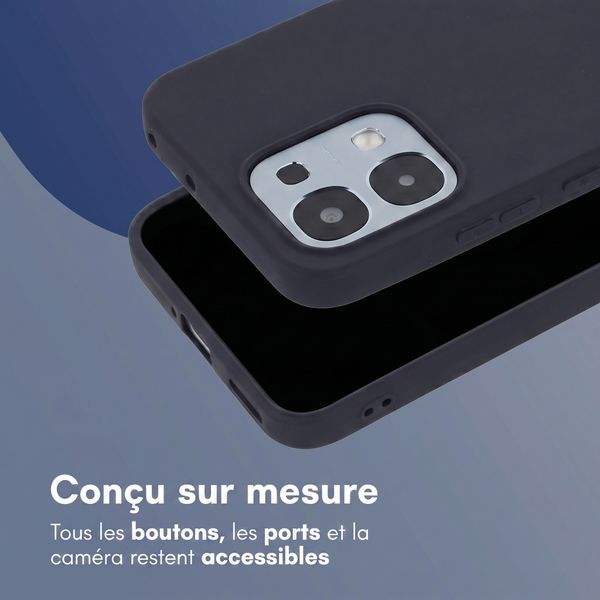 imoshion Coque Couleur Oppo A6 Pro (5G) - Bleu foncé