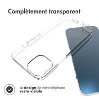 Accezz Coque Clear Apple iPhone 14 - Transparent