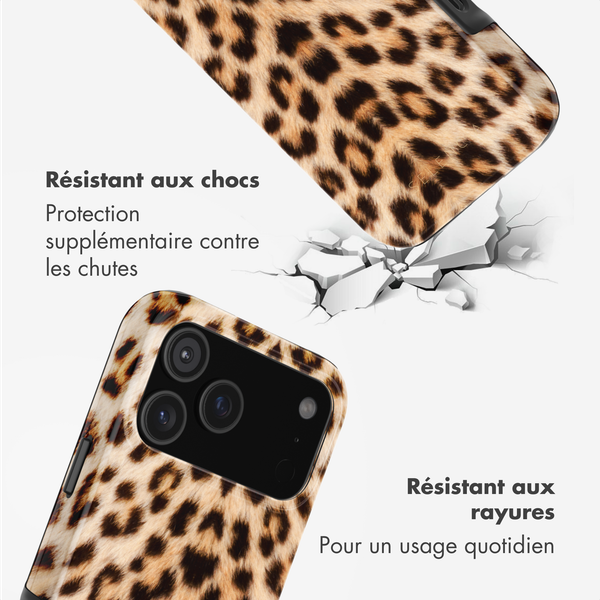 Selencia Coque arrière Vivid avec MagSafe Apple iPhone 17 Pro - Wild Leo