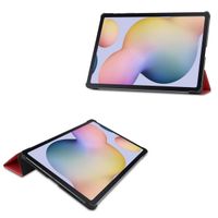 imoshion Coque tablette Trifold Samsung Galaxy Tab S8 Plus / S7 Plus / S7 FE 5G - Rouge