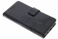 Etui de téléphone Fleurs de Trèfle Samsung Galaxy S8 - Noir