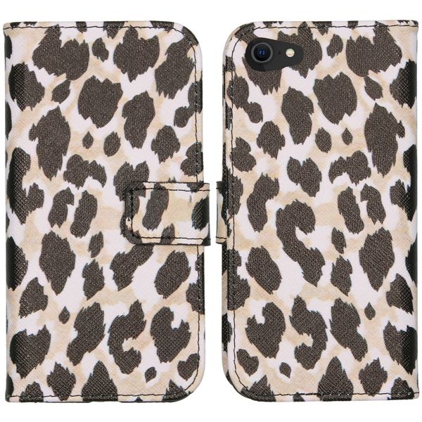 imoshion Coque silicone design iPhone SE (2022 / 2020) / 8 / 7 - Golden Leopard