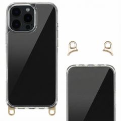 Selencia Coque arrière avec crochets amovibles Apple iPhone 16 Pro Max - Transparent