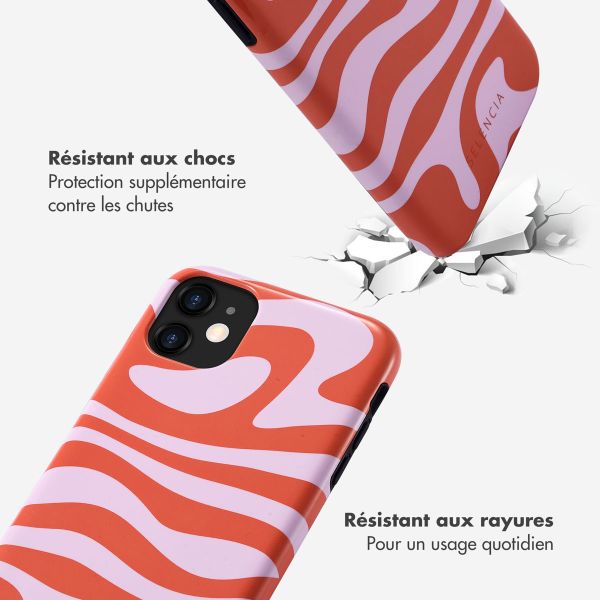 Selencia Coque arrière Vivid Apple iPhone 11 - Dream Swirl Pink