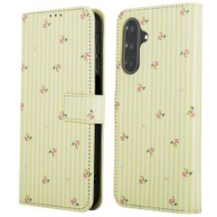 imoshion Étui de télephone portefeuille Design Samsung Galaxy A17 (5G) / (4G) - Garden Stripes
