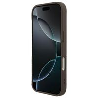 Guess Coque 4G Metal Logo MagSafe Apple iPhone 17 - Marron