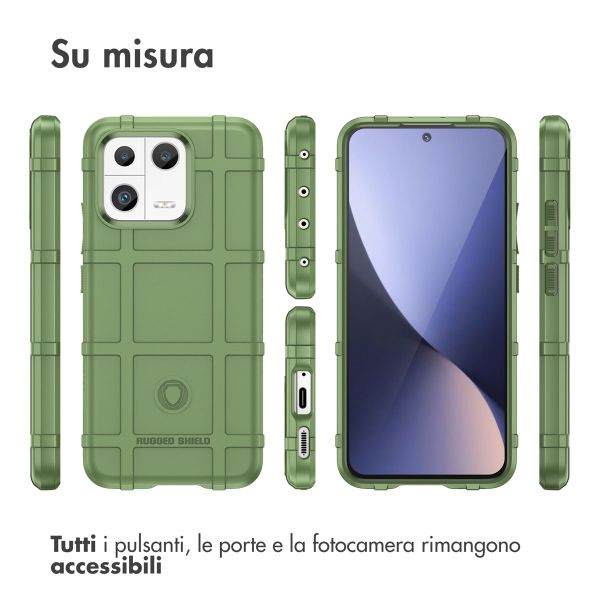 imoshion Coque Rugged Shield Xiaomi 13 - Vert foncé