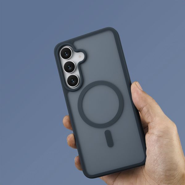 imoshion Coque Color Guard avec MagSafe Samsung Galaxy S25 FE - Bleu foncé