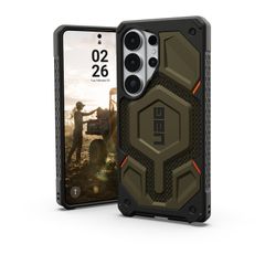 UAG Coque arrière Monarch Pro Samsung Galaxy S26 Ultra - Kevlar Element Green