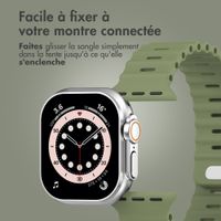 Accezz Bracelet Ocean Apple Watch Series 1 - 9 / SE (38/40/41 mm) | Series 10 / 11 (42 mm) - Khaki