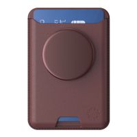 PopSockets PopWallet MagSafe - Oxblood Alum