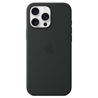 Apple Coque en silicone MagSafe iPhone 16 Pro Max - Black