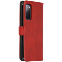 imoshion Étui de télephone portefeuille de luxe Samsung Galaxy S20 FE - Rouge