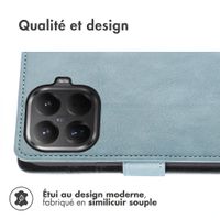 imoshion Étui de télephone portefeuille de luxe Xiaomi 17T - Bleu clair