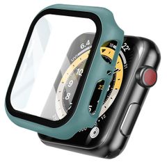 imoshion Coque rigide à couverture complète Apple Watch 4 / 5 / 6 / SE - 40 mm - Vert foncé