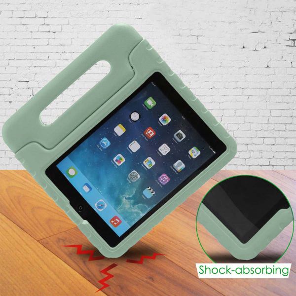 imoshion Coque kidsproof avec poignée iPad (2017 / 2018) - Olive Green