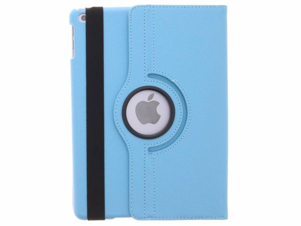 Coque tablette rotatif à 360° Apple iPad 6 (2018) 9.7 pouces / iPad 5 (2017) 9.7 pouces - Bleu clair