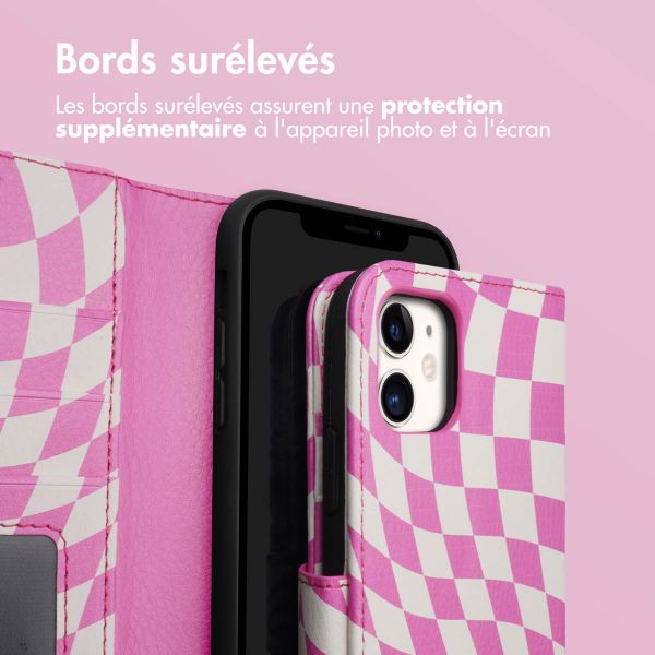 imoshion ﻿Étui de téléphone portefeuille Design iPhone 11 - Retro Pink