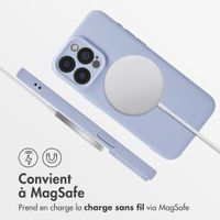 imoshion Coque Couleur avec MagSafe Apple iPhone 15 Pro Max - Lila