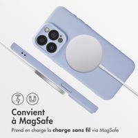 imoshion Coque Couleur avec MagSafe iPhone 15 Pro Max - Lilas