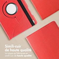 imoshion Coque tablette rotatif à 360° Samsung Galaxy Tab S6 Lite (2020/2022/2024)  - Rouge
