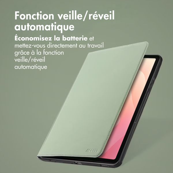 Accezz Coque tablette Classic Samsung Galaxy Tab S11 - Vert