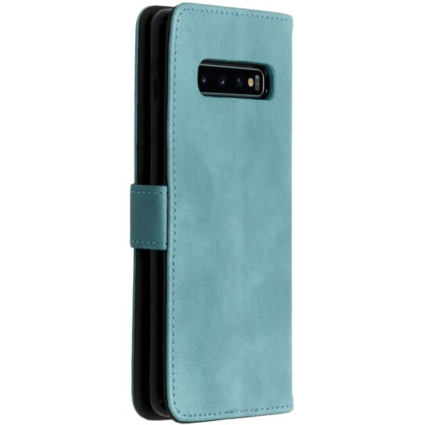 Étui de téléphone Luxe Samsung Galaxy S10 Plus - Bleu clair