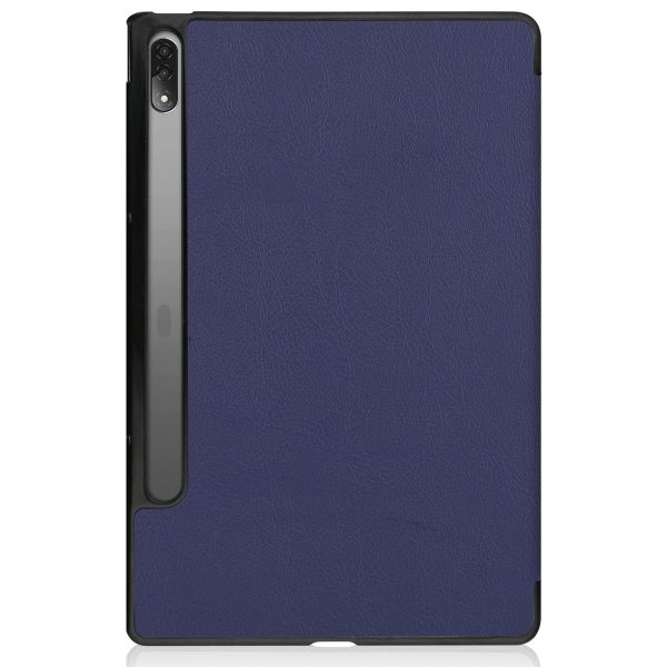 imoshion Coque tablette Trifold Lenovo Tab P12 Pro - Bleu foncé