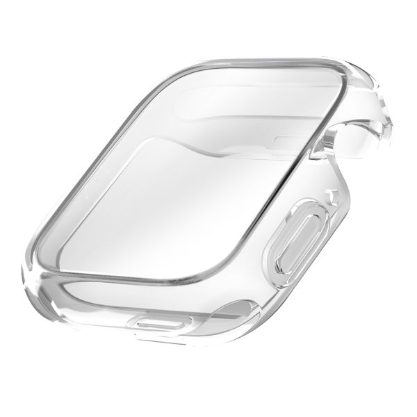 Uniq Garde Coque Hybride Watch avec protection d'écran Apple Watch 7-9 - 41 mm - Dove (Clear)