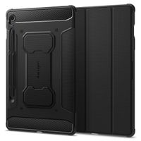 Spigen Coque tablette Rugged Armor Pro Samsung Galaxy Tab S9 FE - Noir