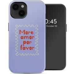 Selencia Coque arrière Vivid avec MagSafe Apple iPhone 14 - More Amor