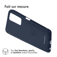 imoshion Coque Couleur Realme 9i - Bleu foncé