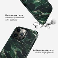 Selencia Coque arrière Vivid Tough iPhone 14 Pro Max - Chic Marble Quartz