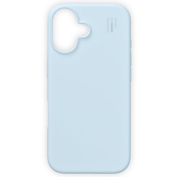 iDeal of Sweden Coque Silicone Apple iPhone 16 - Light Blue