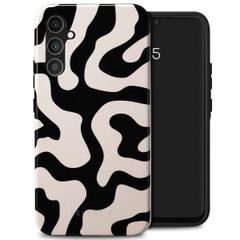Selencia Coque arrière Vivid Samsung Galaxy A34 (5G) - Art Wave Black