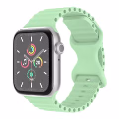 imoshion Bracelet Athletic en silicone Apple Watch Series 1 t/m 9 / SE (38/40/41 mm) | Series 10 / 11 (42 mm) - Vert menthe