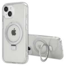Accezz Coque Ring Stand avec MagSafe Apple iPhone 15 - Transparent